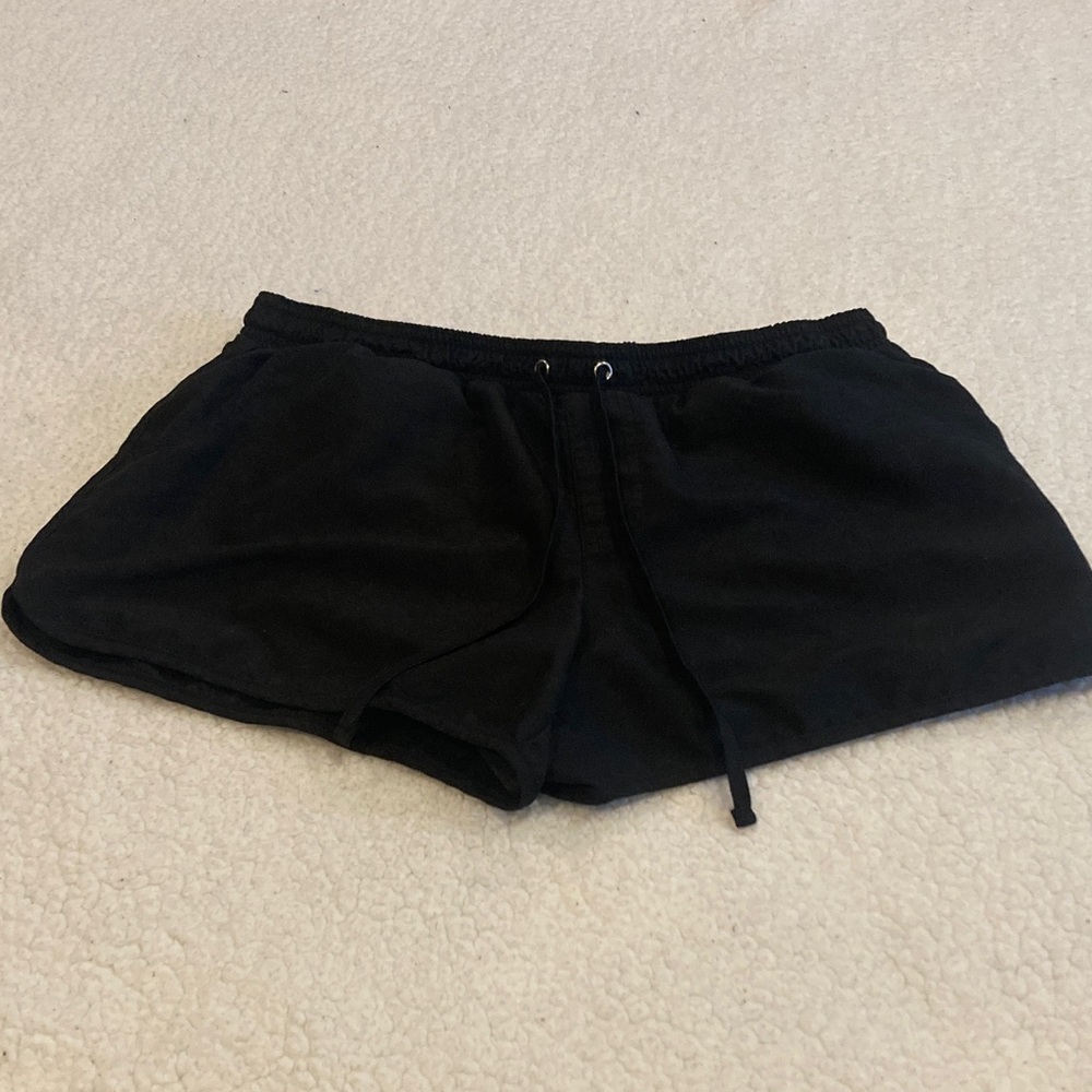 Women's Black Casual Shorts